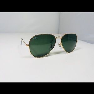 🔥RayBan Aviator Gold Frame😍